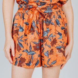 Ulla Johnson Rowan Shorts Carmine